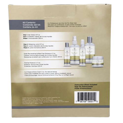 Avlon Texture Release Kit. No Formaldehyde