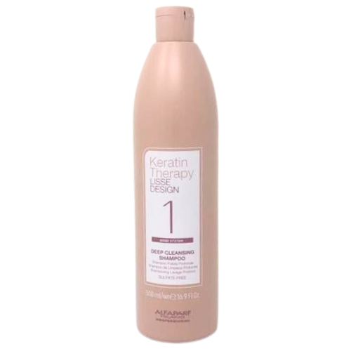 Alfaparf Keratin Therapy Lisse Design Deep Cleansing Shampoo 16.9 Oz –  4ProStylists