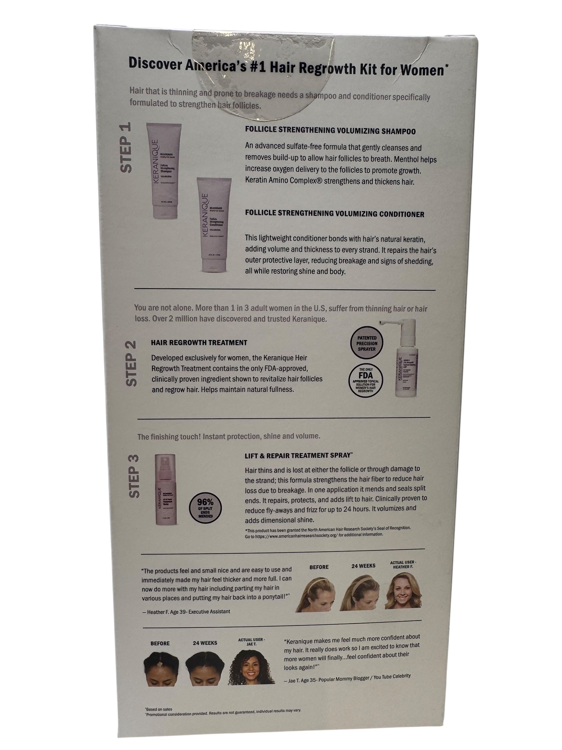 Keranique The Complete Hair Growth System