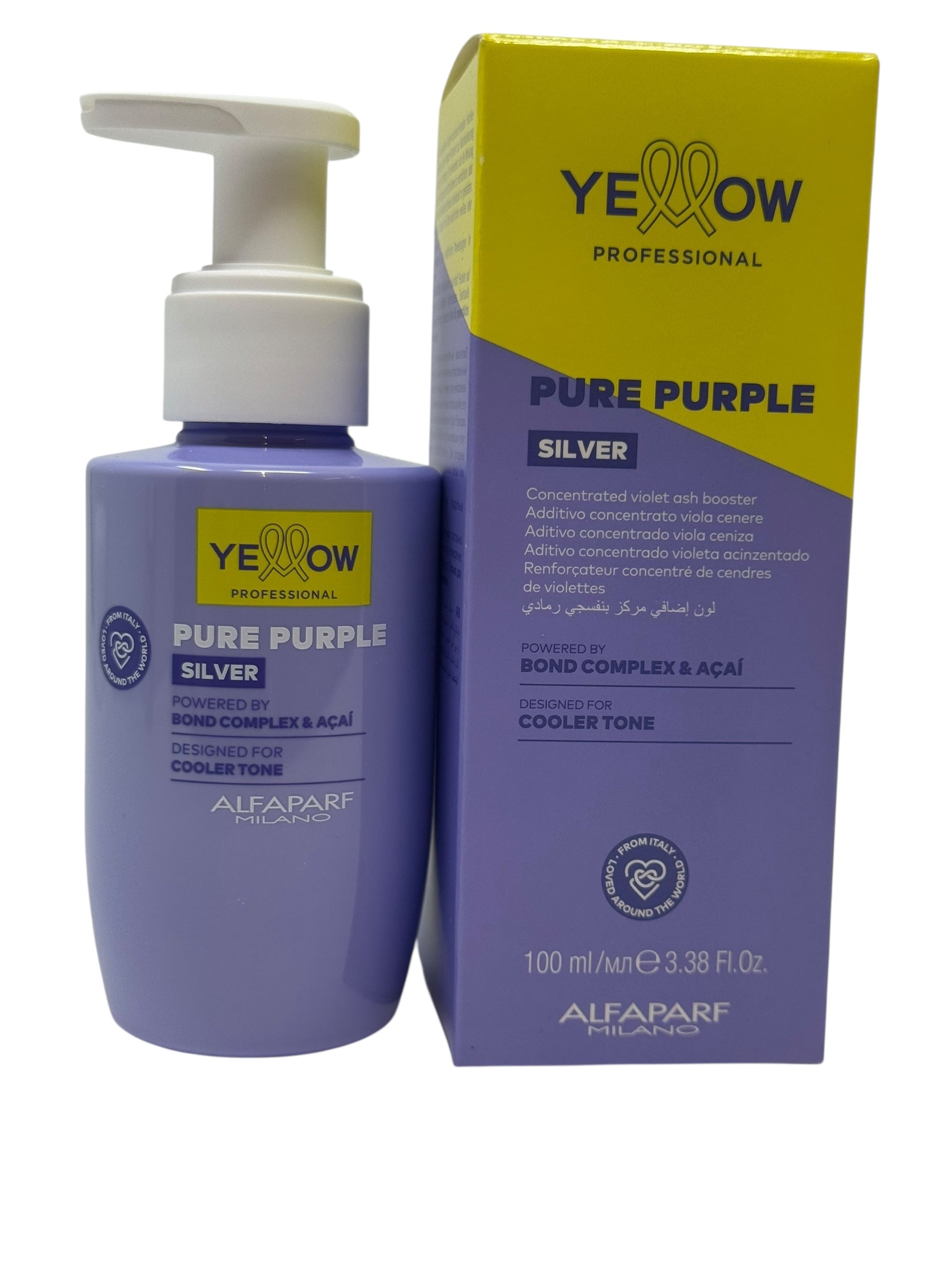 AlfaParf Yellow Silver Pure Pigments 3.38 Oz