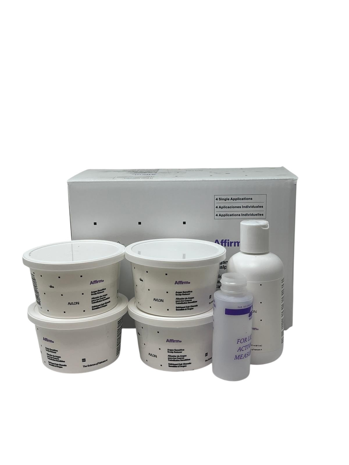 Avlon Affirm Sensitive Scalp Conditioning Relaxer 4 Kit