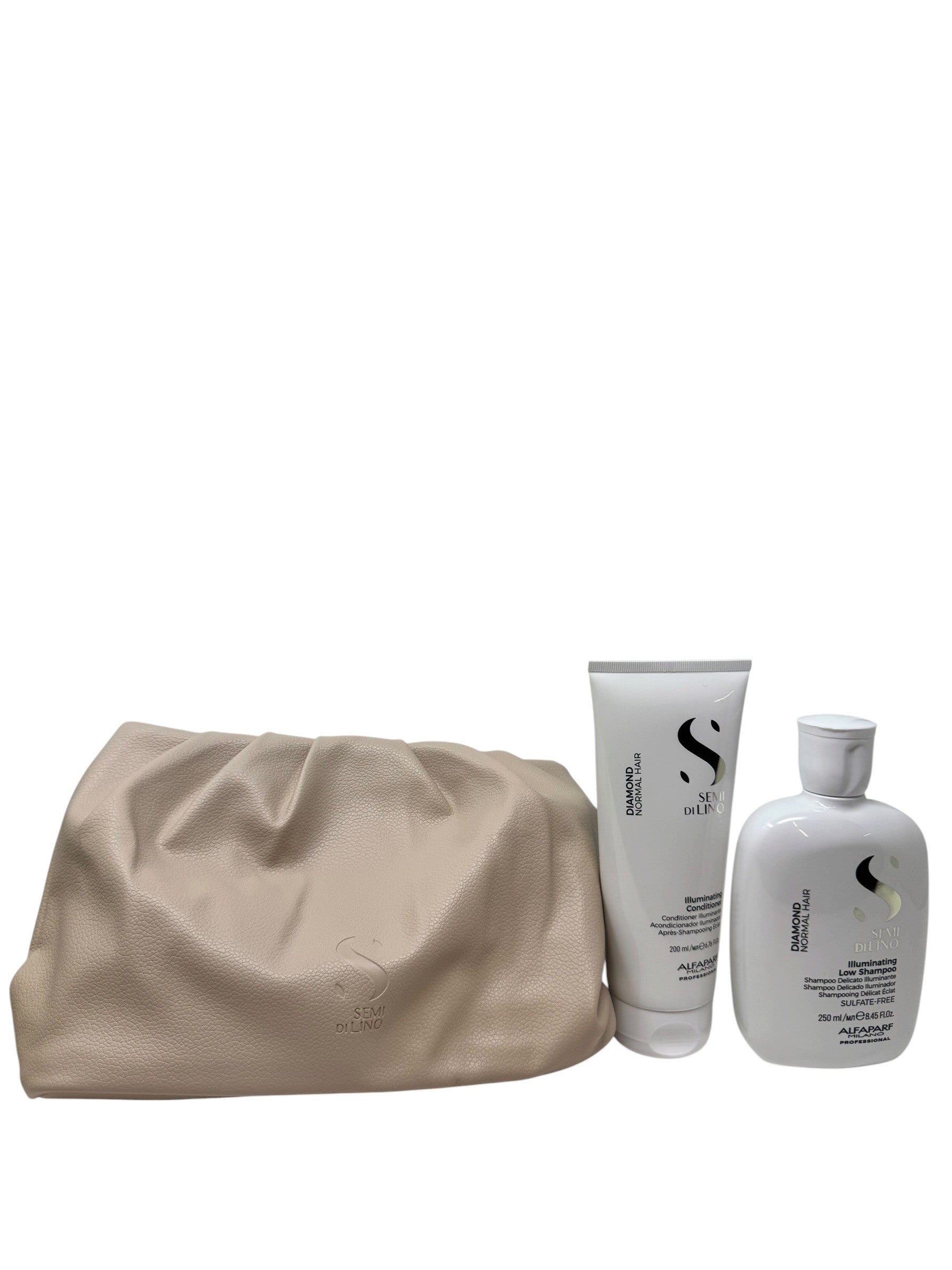 Alfaparf Semi Di Lino Diamond Illuminating Duo Kit Bag