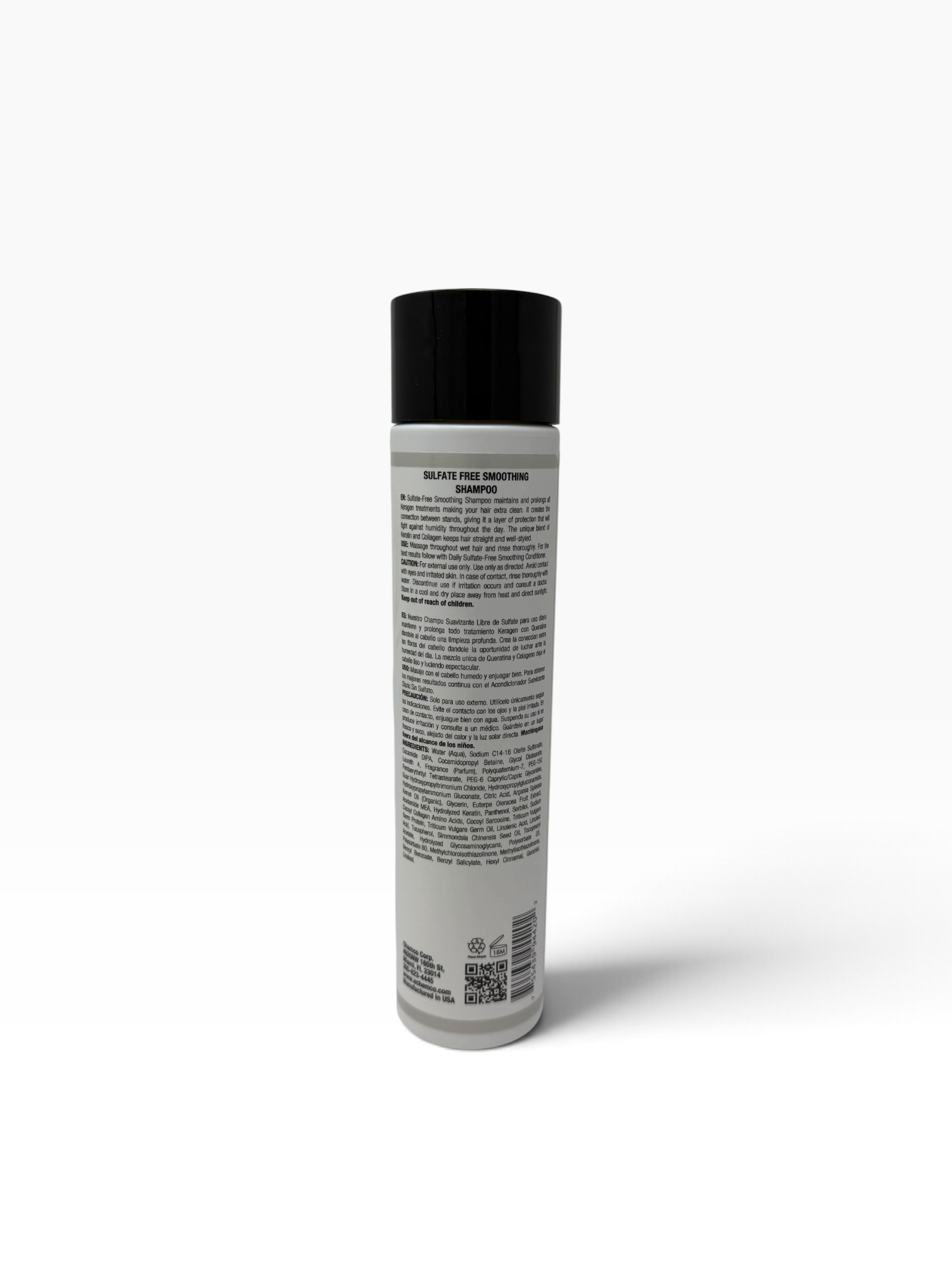 Keragen Smoothing Shampoo Sulfate Free 10.1 oz
