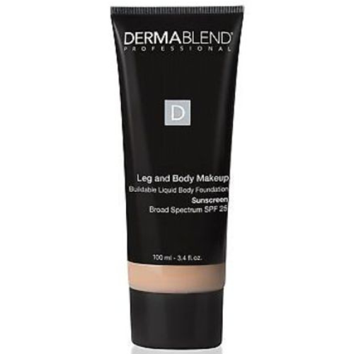 Dermablend Leg and Body Makeup Body Foundation SPF 25 - Fair Ivory 10N - 3.4 oz