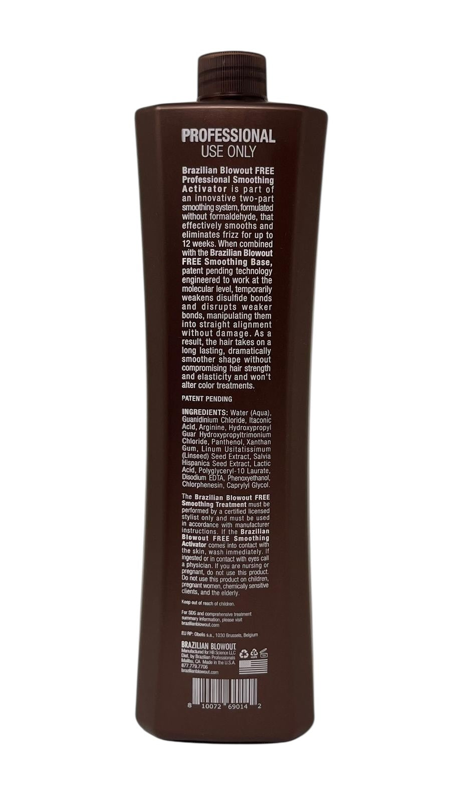 Brazilian Blowout FREE Smoothing Activator 34 Oz