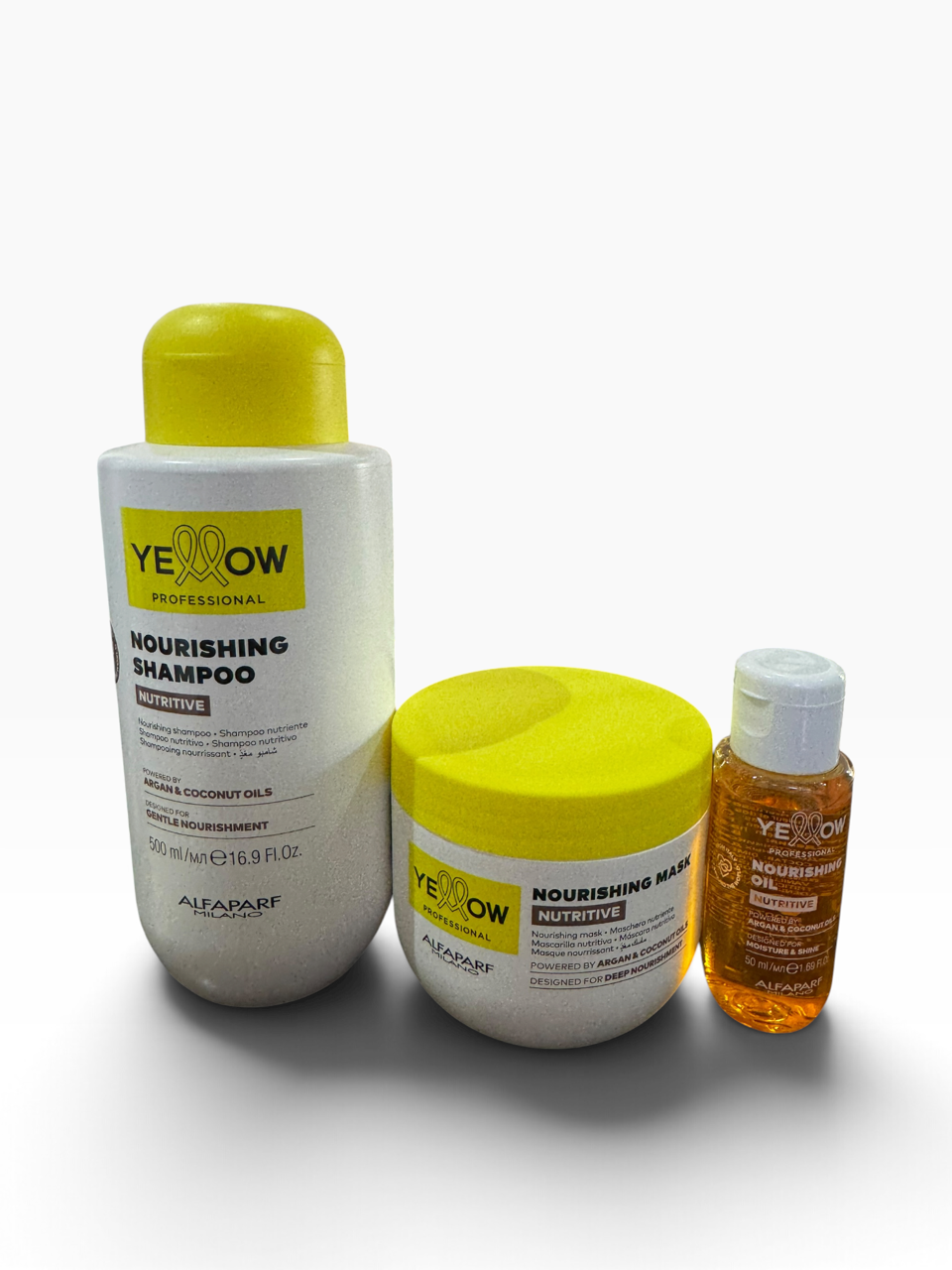 AlfaParf Yellow Reparative Holiday Kit Nutritive