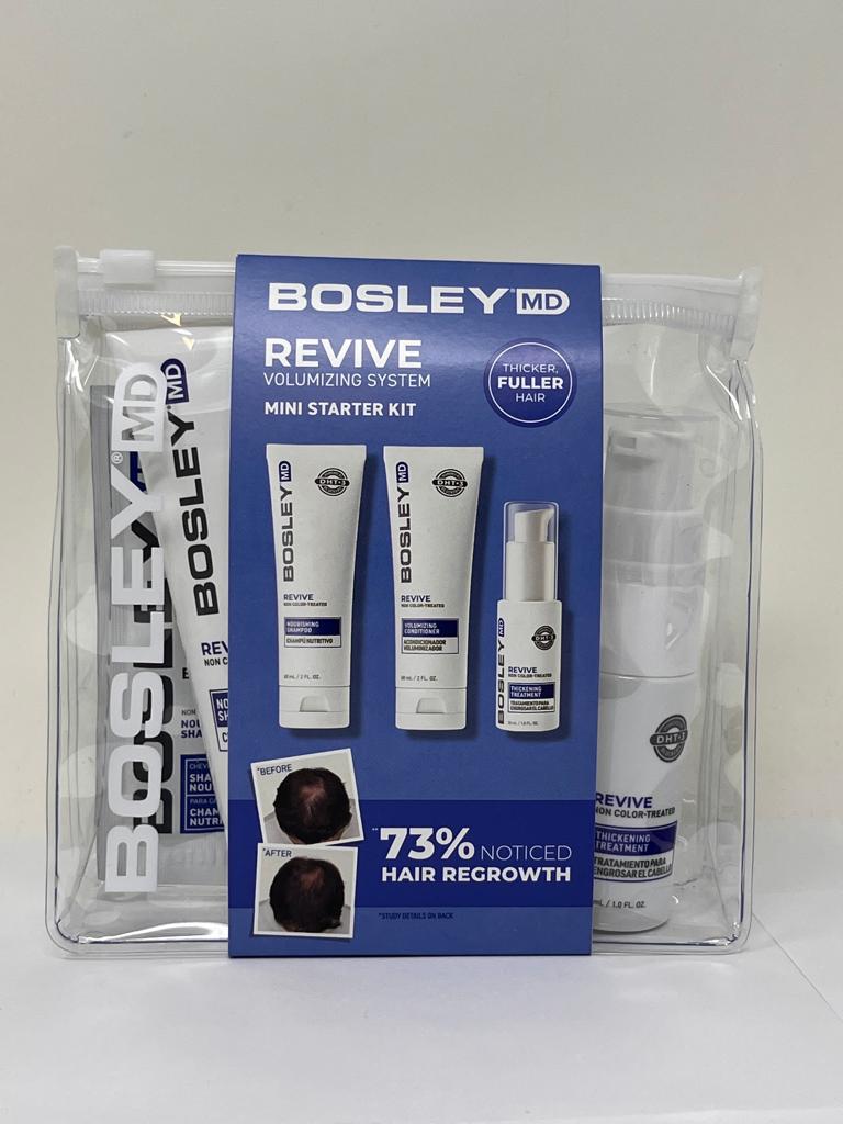 Bosley Revive Non-Color Treated Volumizing System Mini Starter Kit