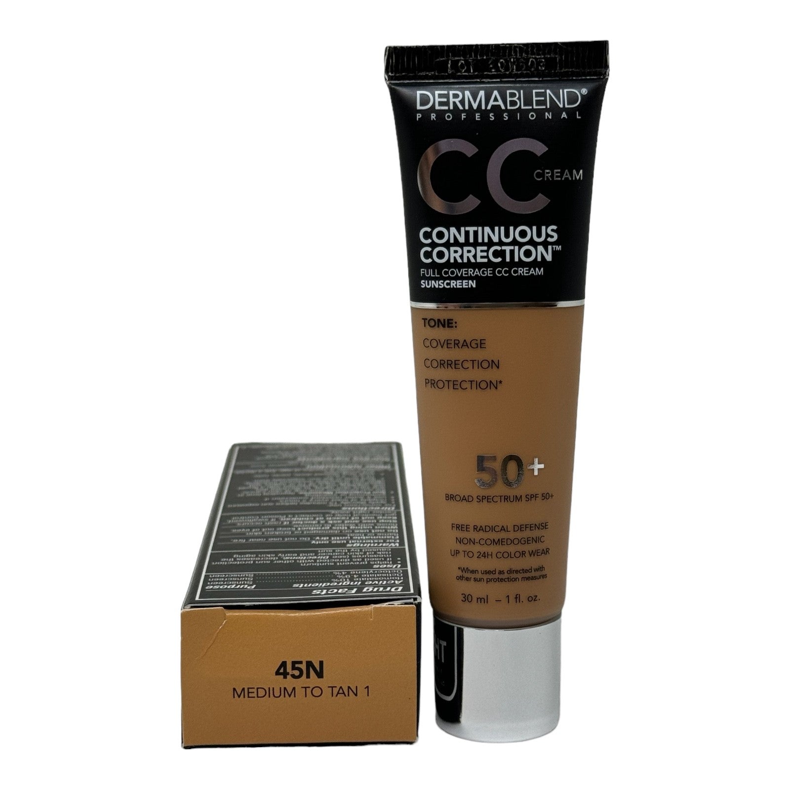 Dermablend Professional Continuous Correction CC Cream SPF50+ 45N Medium to Tan