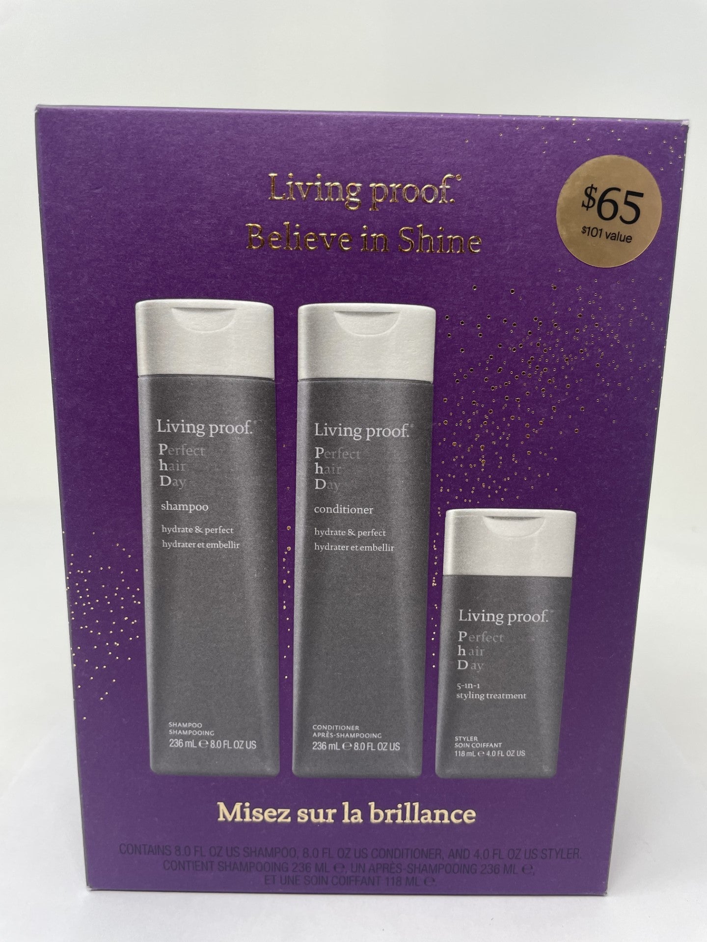 Living proof - Believe In Shine Gift Set Trio