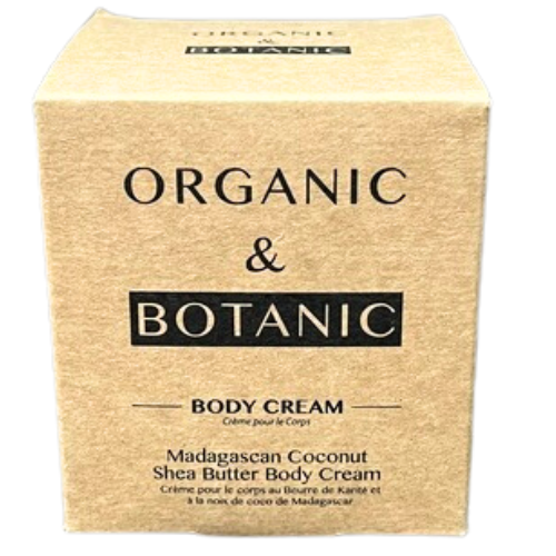 Organic & Botanic Body Cream Madagascan Coconut Shea Butter Body Cream 100 mL/ 3.38 fl Oz