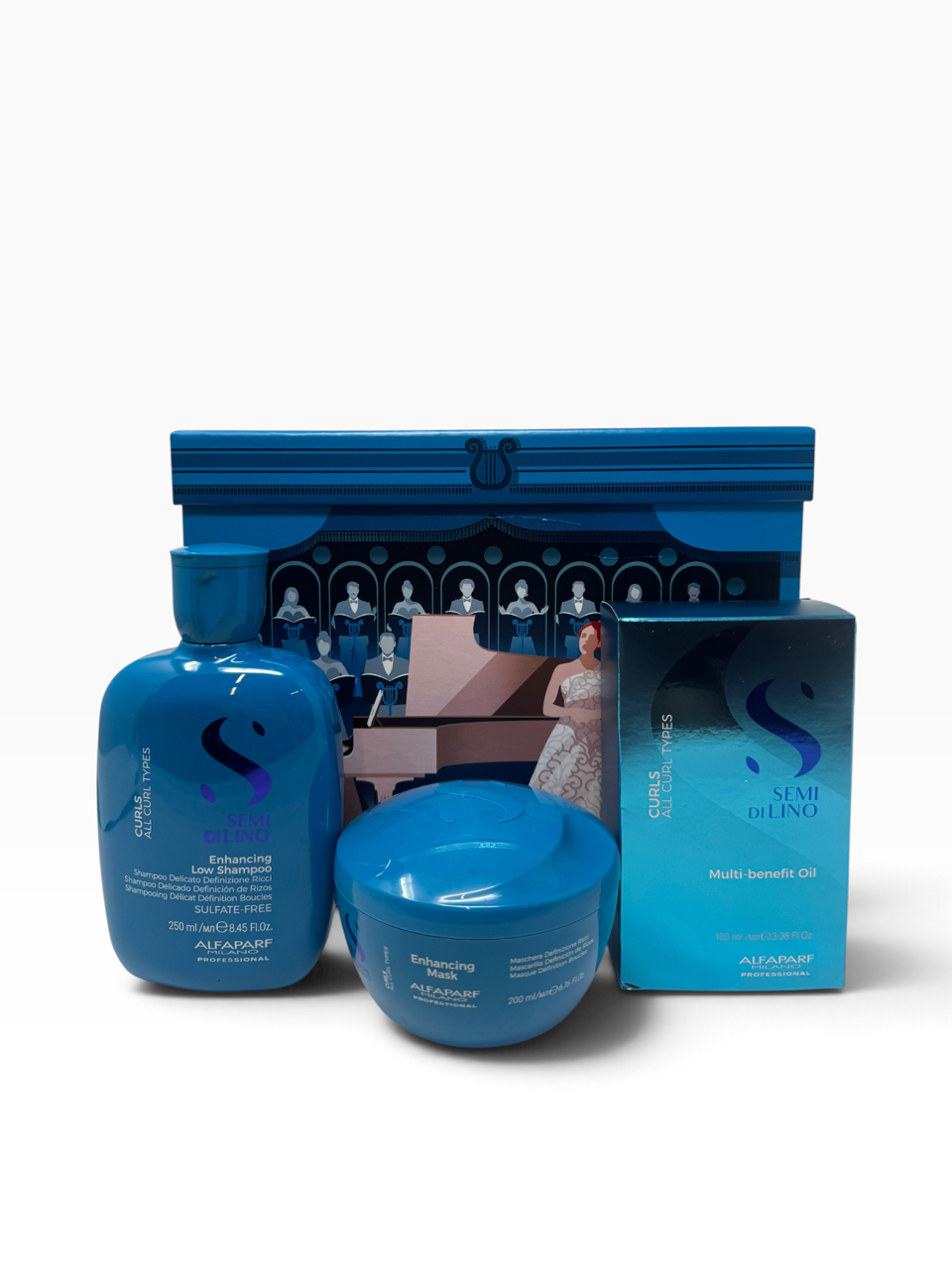 Alfaparf Semi Di Lino Curls Holiday Kit
