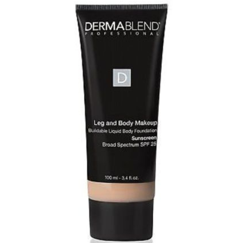 Dermablend Leg and Body Makeup Body Foundation SPF 25 Medium Golden 40W 3.4 oz