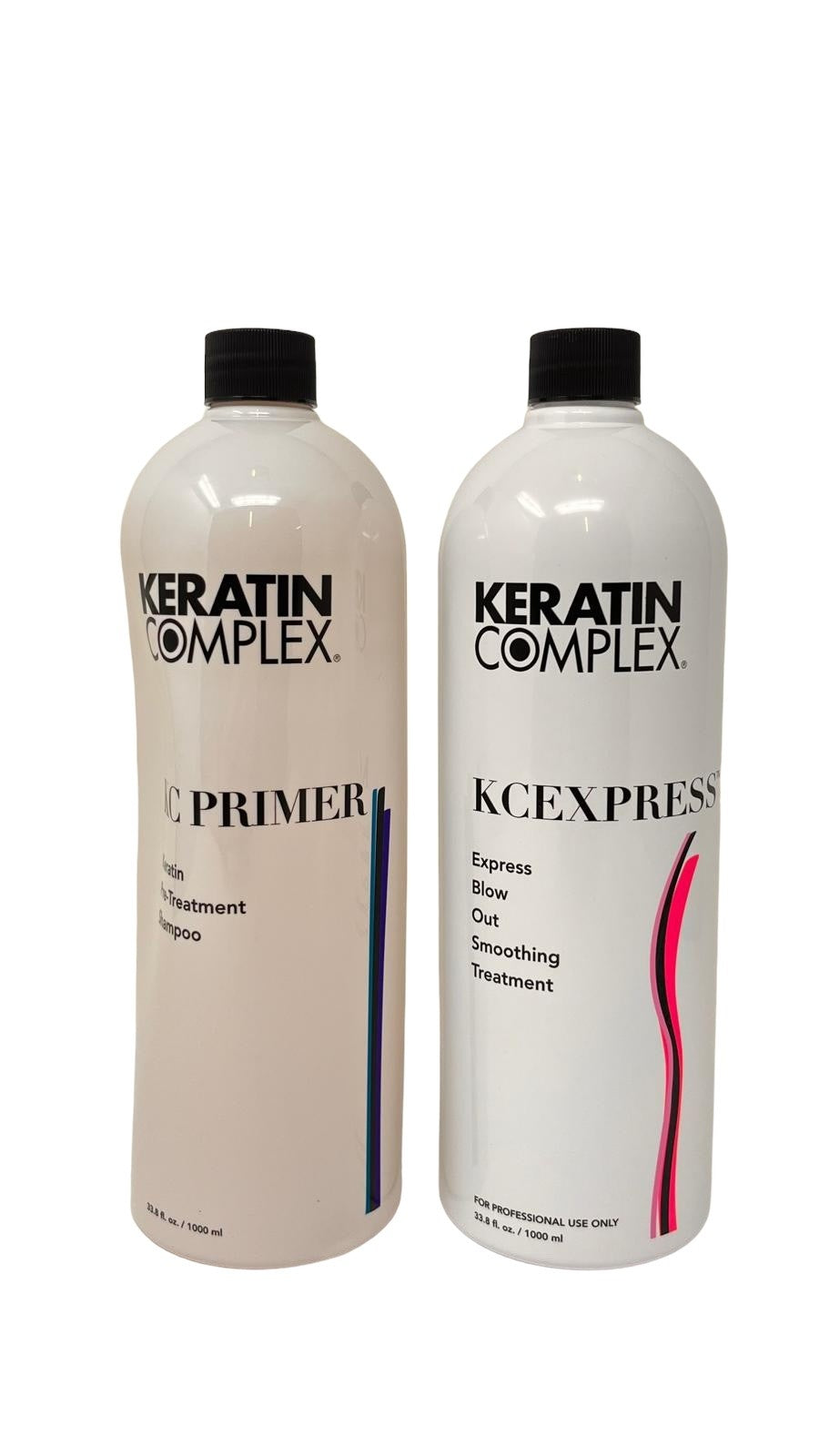 Keratin Complex Express Blow Out Smoothing Treatment 33.8 oz and Primer Shampoo 33.8 oz