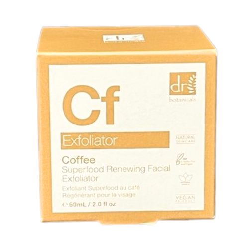 Dr. Botanicals Coffee Superfood Renewing Facial Exfoliator 60 mL/ 2.0 fl Oz