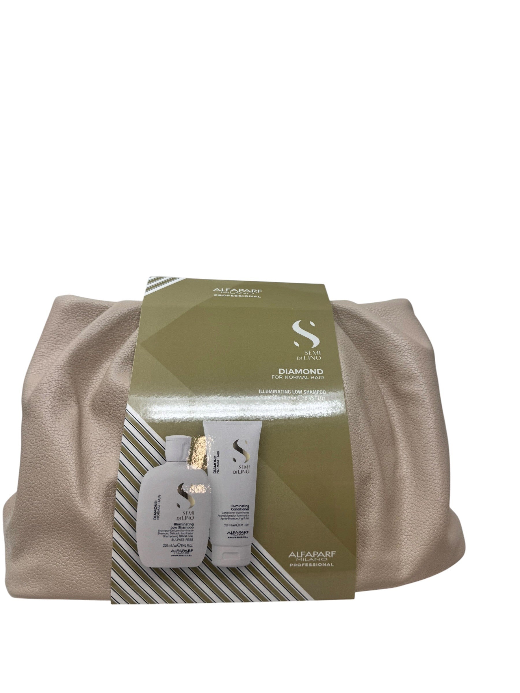 Alfaparf Semi Di Lino Diamond Illuminating Duo Kit Bag