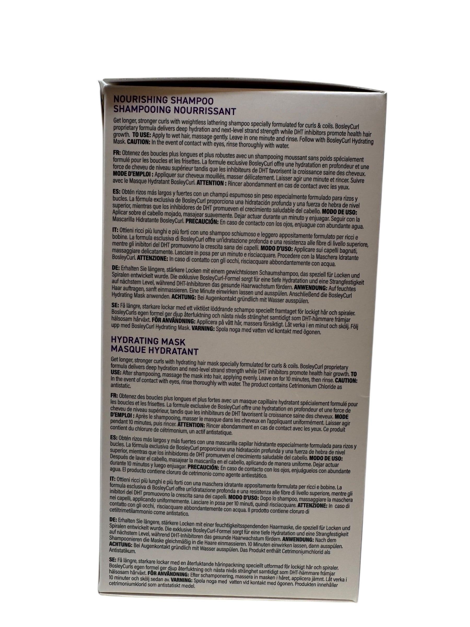 Bosley CURL Tacuma Butter Ultra Hydrating System
