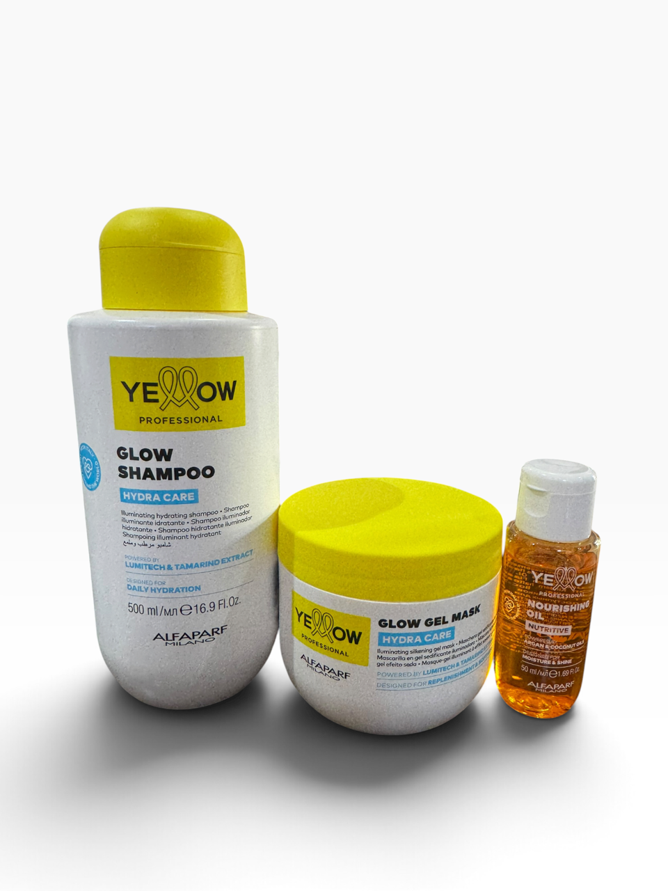 AlfaParf Yellow Reparative Holiday Kit Hydra Care