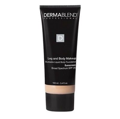Dermablend Leg and Body Makeup Body Foundation SPF 25 - Tan Golden 65N - 3.4 oz