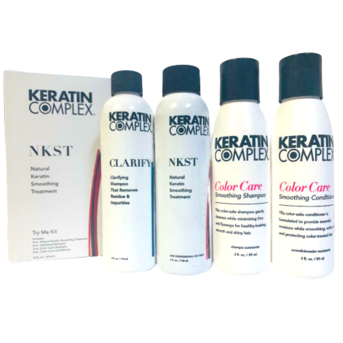 Keratin Complex Natural Keratin Smoothing Treatment Try Me Kit