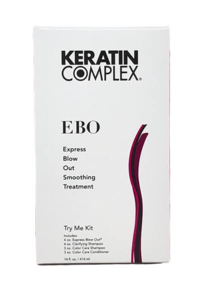 Keratin Complex Express Blow Out Smoothing Treatment Try Me Kit
