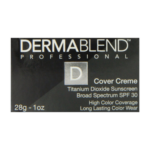 Dermablend Professional Cover Creme SPF 30 - 1 oz - Yellow Beige (Chroma 1 1/2)