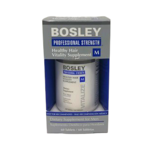 Bosley Professional Healthy Hair Vitamins for Men 60 ct - EXPIRATION DATE 04/19